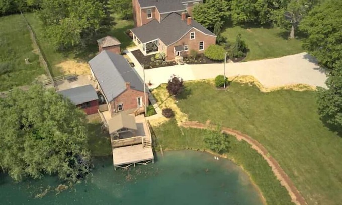 Burlington Other | Historic Farmhouse Retreat with Hot Tub & 10/10 Guest Rating