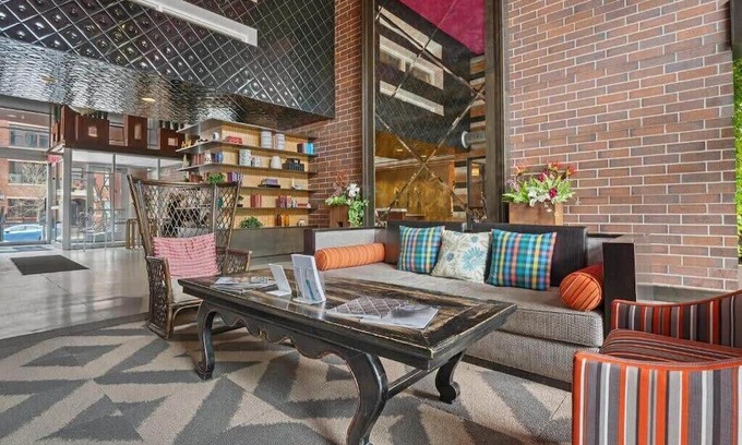 Mill District Apartment | Inviting CozySuites Mill District with Pool and Gym Access