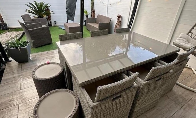 Talence Apartment | Cozy Retreat with Terrace and Family-Friendly Amenities