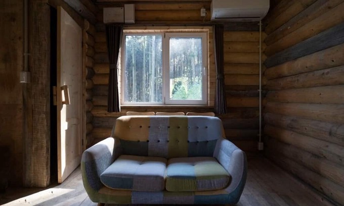 Aso RV Rental | Pet-Friendly Takaoka Log House with Pool & Breakfast