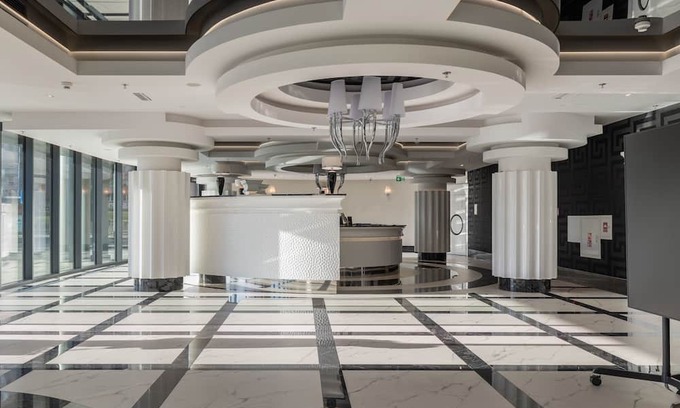 West Pomeranian Voivodeship Apartment | Hanza Tower Studio 720: Relax with Pool & Spa Amenities