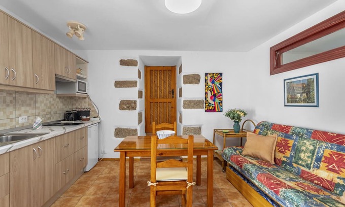 Vallehermoso Apartment | Mountain View Apartment 'Telégrafos' with Private Terrace