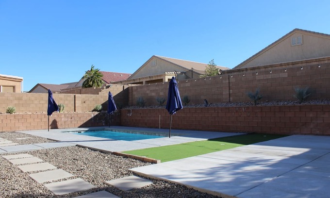 Fort Mohave House | Explore The Mohave Fort: Relax by the Pool & Patio
