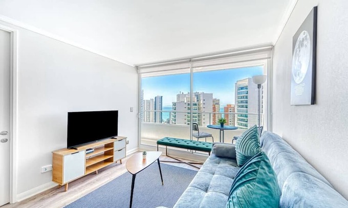 Concon Apartment | Mirador Pacífico con Piscina y Vistas