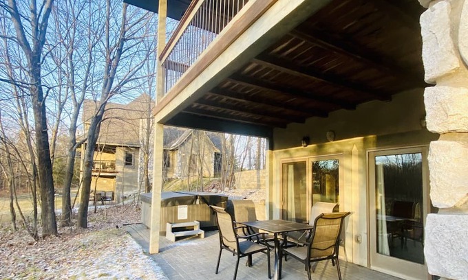 Lewiston House | 4BR/5BA at Garland in Lewiston. Hot tub, pool table, deck w/grill on golf course