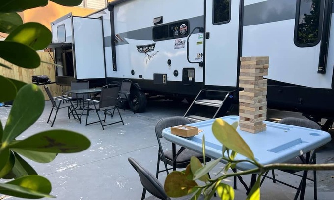 Princeton House | Luxury RV with Private Entrance
