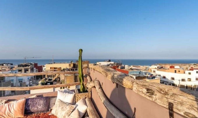Imsouane Apartment | Imsouane Bay: Cozy 1-Bedroom with Balcony & Ocean View