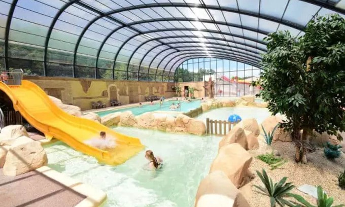 Saint-Julien-des-Landes House | Elegant 5-Star Camping with Pool and Family Amenities