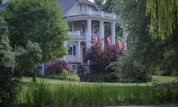 South Lima Apartment | Tranquil Country Mansion Getaway with Pool & Kitchen