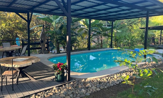 Uvita Cabin | Modern Jungle Cabana#8 - 1 Bedroom King bed & private bathroom, close to beach