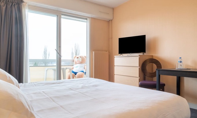 Bellerive-sur-Allier Apartment | Cozy Studio Standard - 1 LIT Double with Pet-Friendly Perks