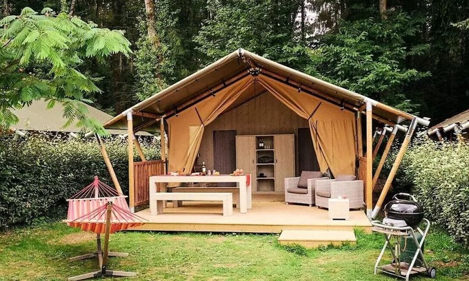 Douville House | Pet-Friendly Camping Lestaubière: Family Retreat Awaits