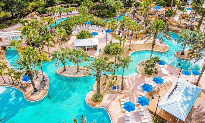 Galilee House | Modern Condo with Outdoor Patio & Pool Access near Disney