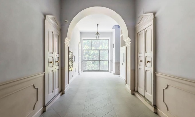 Chiesa Rossa Apartment | Elegant Maison La Vecchia Milano: Spa & Family Friendly