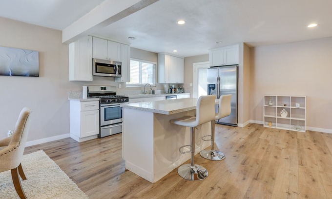 Midway House | Beautiful Escondido Home with Yard, Near Grape Day Park