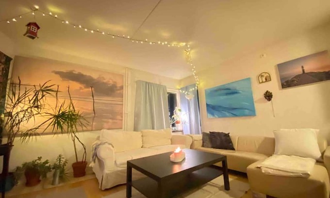 Tullinge Apartment | Stylish Apartment with Ocean View, 10 Min to City