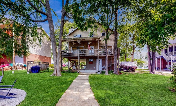 Newberry Shores House | Waterfront Retreat with Dock, Firepit & Guest-Rated 9.6