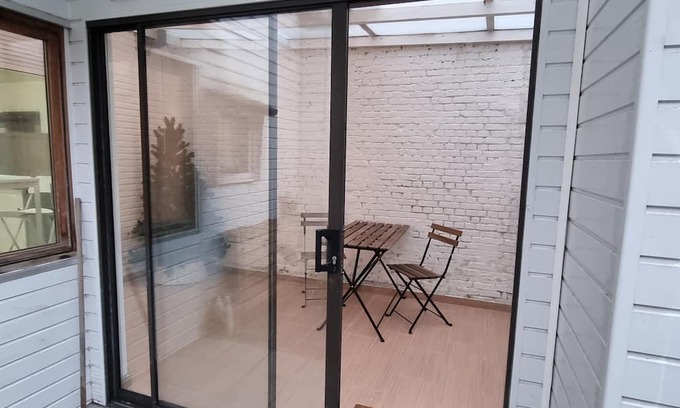 Hoboken Apartment | Spacious 3-Bedroom Ground Floor Retreat with Courtyard