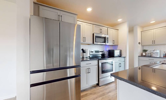 Meridian House | Modern Home with Fenced Yard & Family-Friendly Amenities