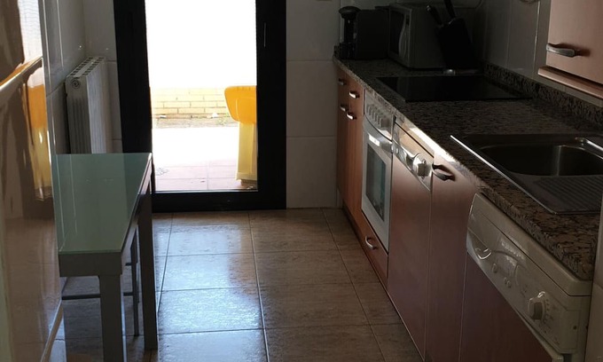 Jaca Apartment | Spacious Apartment Jaca: Family-Friendly with Spa Amenities