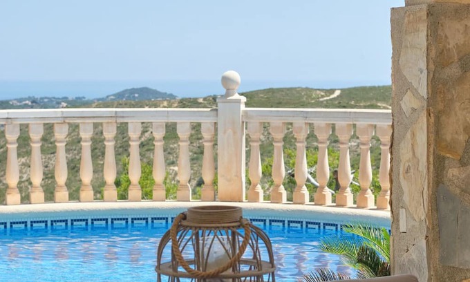 Cumbre del Sol Villa | Serene Villa 'Casa Begonia' with Oceanfront Pool & Wi-Fi
