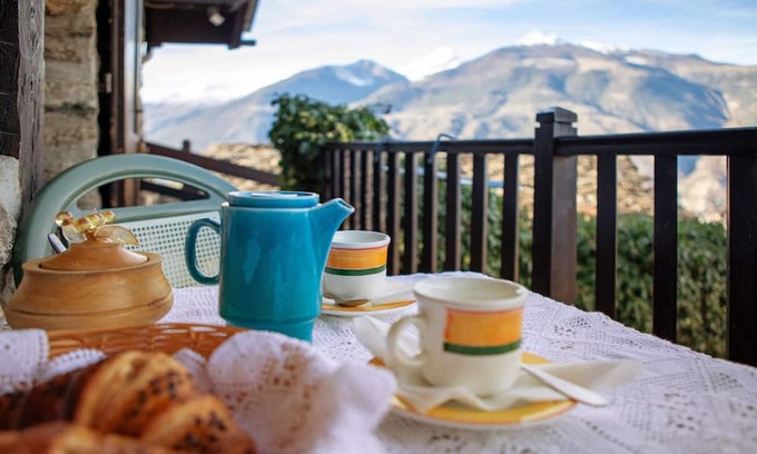 Gressan Apartment | Inviting "Casa Mimosa 1" with Mountain View & Shared Garden