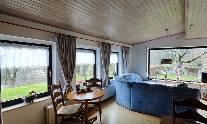 Hallenberg Apartment | Apartment 'Sauerland Alm Winterberg' with Private Pool, Private Terrace and Wi-Fi