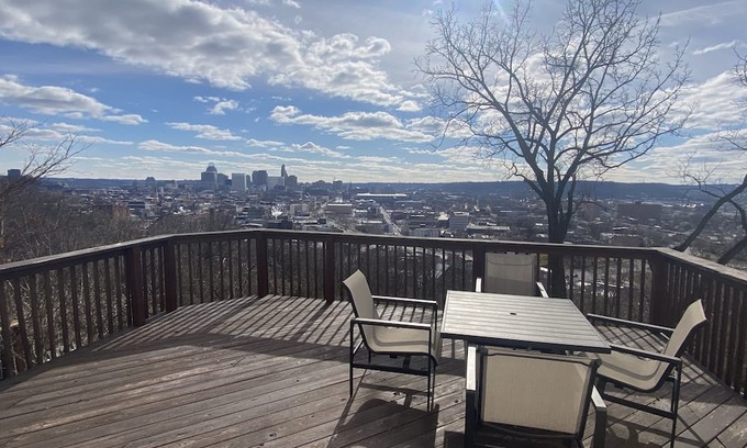 CUF Condo | Stylish Condo with Deck and City Views Near Exciting Attractions