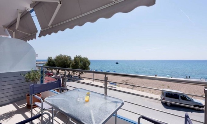 Stegna Apartment | Ocean View Stegnale Apartments B1 - Family Friendly Retreat