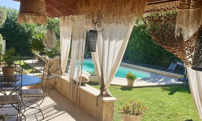 Bouillargues House | Charming Village Home with Pool and Ocean Views