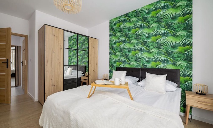 Bytkow Apartment | Tranquil Apartment Surrounded by Nature with Pool Access