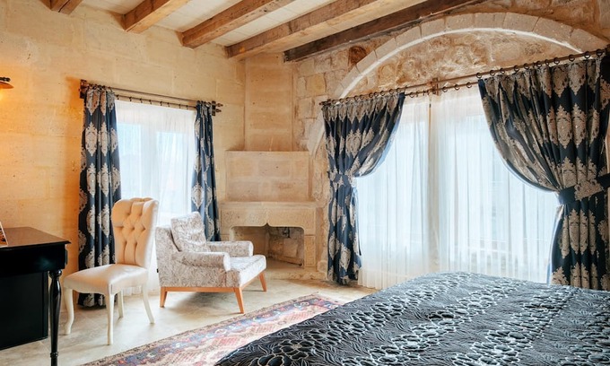 Uchisar House | Cozy Studio at Tughan Stone House in Beautiful Cappadocia