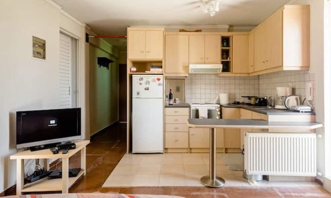 Papagou-Holargos Condo | Charming Loft Condo with Great Views by Metro Station