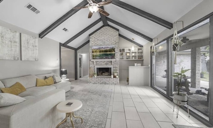 Broadmoor House | Modern Cozy Home with Private Yard, Minutes from Interstate