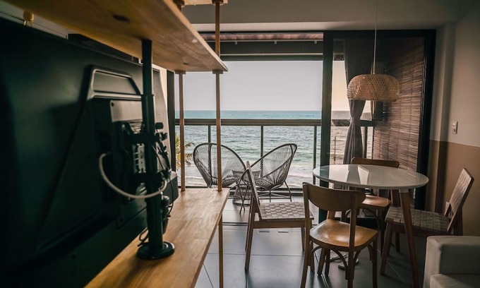 Cruz das Almas RV Rental | Cozy Loft with Ocean View and Premier Amenities