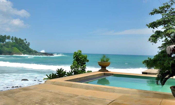 Dickwella Villa | Relax at Kottan-On-Sea with Pool and Family Amenities