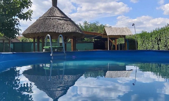 Tiszafured House | Relaxing Holiday Home with Pool, Ocean Views, and WiFi