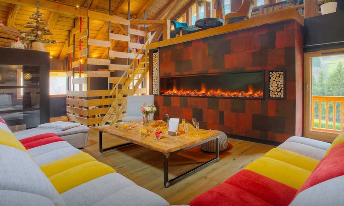 Le Petit-Bornand-les-Glieres Ski Chalet | Chalet 1703 - Designer luxury stay for 12 with spa - OVO Network