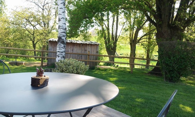 Courgains House | Relaxation Awaits at La Suite Bucolique with Private Spa