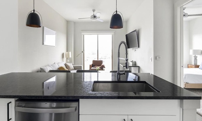 North Loop Apartment | Modern Apartment with Kitchen in Central Location
