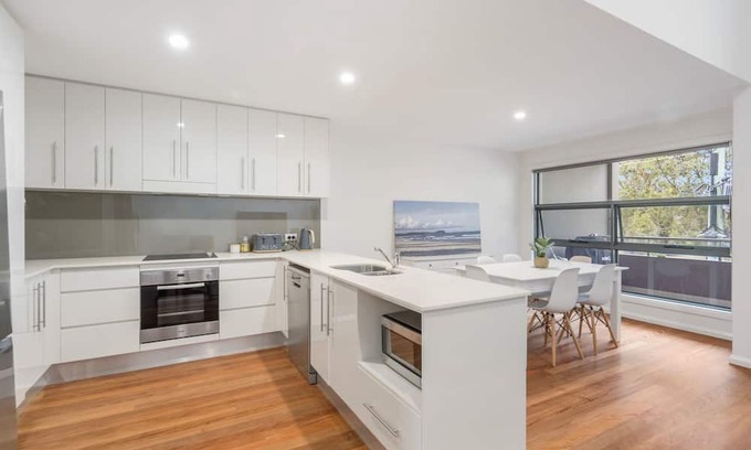 North Haven Apartment | North Heaven - Modern Apartment with Balcony & Pool Access