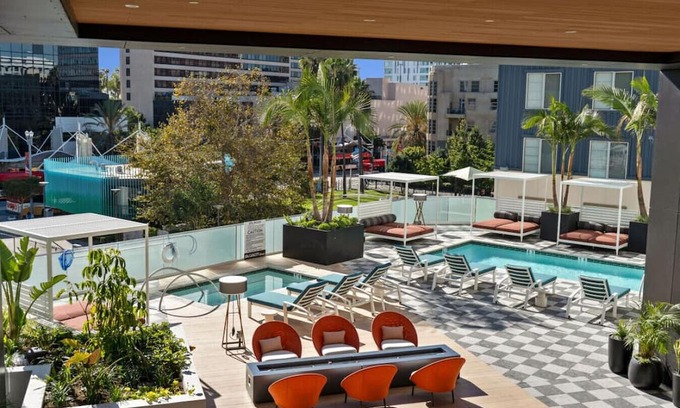 East Village Apartment | Unforgettable Stay Near Convention Center with Pool & Spa