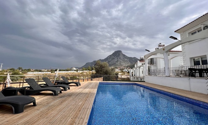 Karsiyaka Villa | Private Pool Retreat in Kyrenia with Oceanfront Views