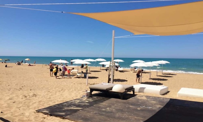 Agrigento Apartment | Sea View Apartment in Agrigento with Pool and Spa Amenities