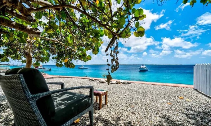 Kralendijk Villa | Oceanfront Villa Ocean Bleu: Family-Friendly Getaway