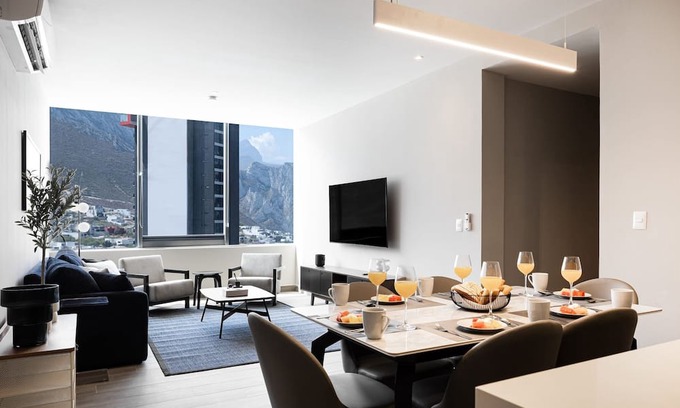 Monterrey Apartment | Cozy Apartment Steps from San Pedro with Family Amenities