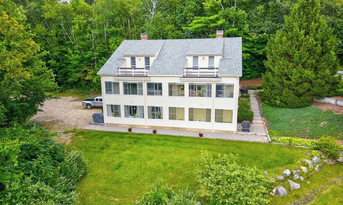 Bristol Condo | Cozy updated Condo on Newfound Lake with water view