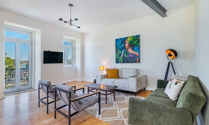 Santos Apartment | Authentic Lisbon Stay with River Views