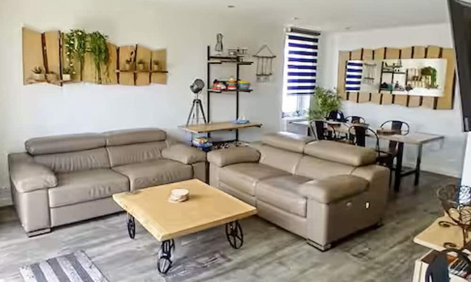 Saint-Martin-Boulogne Apartment | Ô Berges 6p+baby private garden near Boulogne center 5Min from Nausicaa