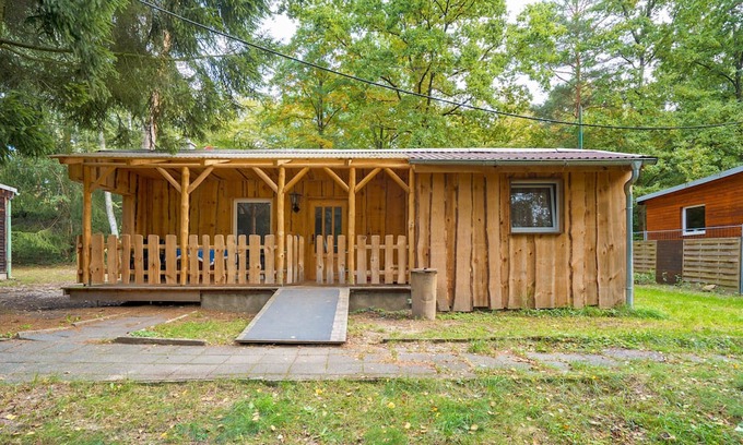 Kollm House | Bungalow '19 - Finnhütte' with Private Terrace and Shared Garden